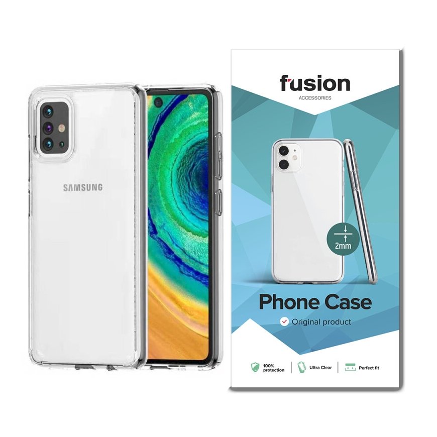 Fusion Ultra Clear Series 2 mm Silicone Case For Samsung G988 Ga