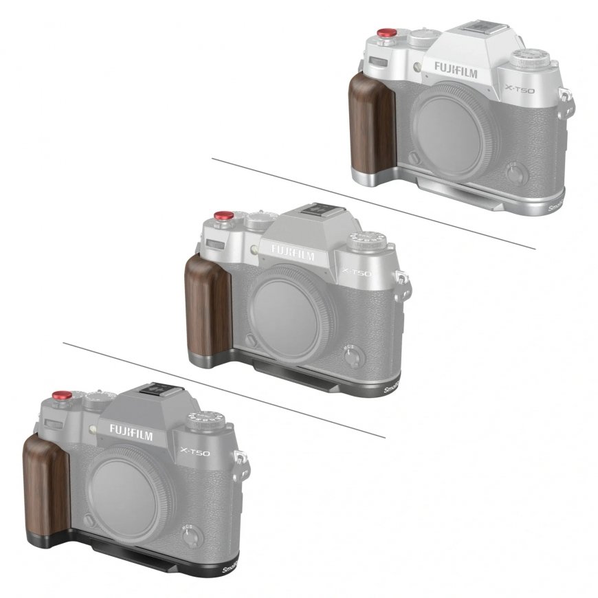 SmallRig 4784 camera bracket Aluminium, Wood – 2