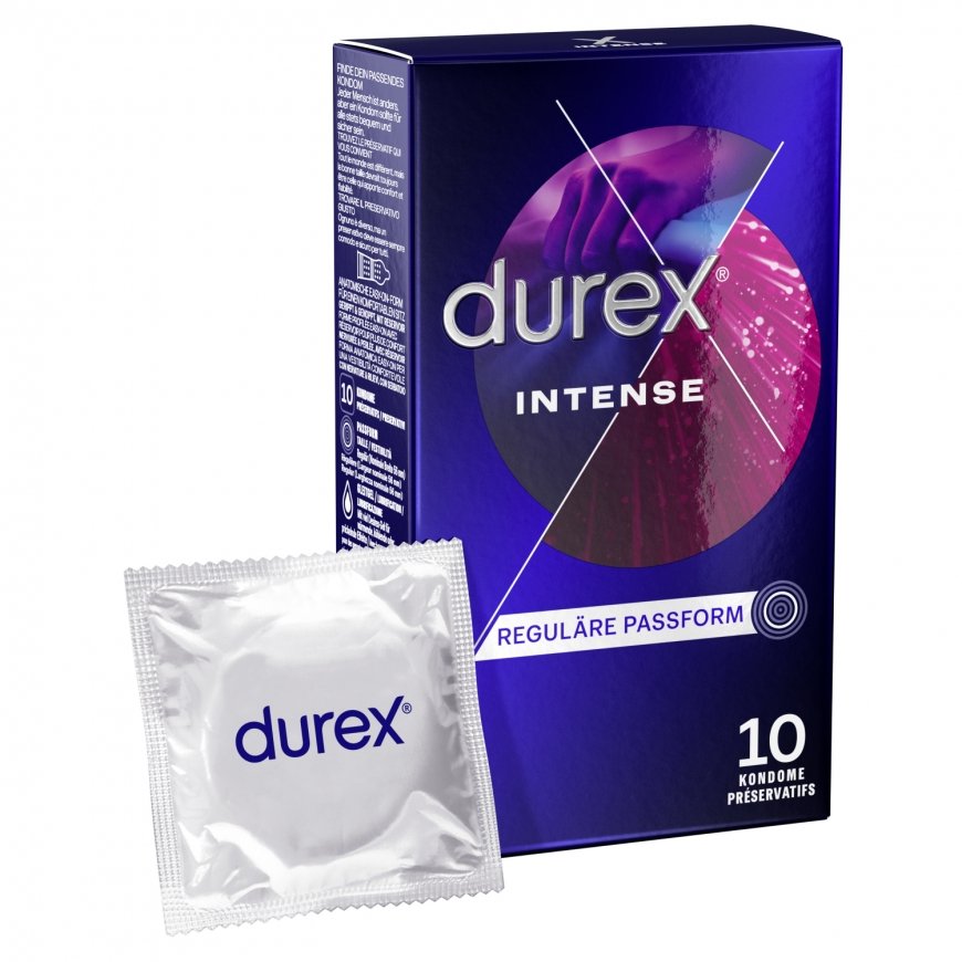 Durex Intense Orgasmic 10 шт Гладкий