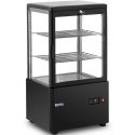 Refrigerator Royal Catering Witryna chłodnicza ekposycyjna przeszklona 3 poziomy 58 l - black Refrigerator Royal Catering Witryna chłodnicza ekposycyjna przeszklona 3 poziomy 58 l - black