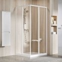 Rectangular shower wall Ravak Supernova, SRV2-90 195 S, white+transparent glass Rectangular shower wall Ravak Supernova, SRV2-90 195 S, white+transparent glass