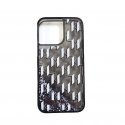 Karl Lagerfeld Liquid Glitter Monogram Gradient Case for iPhone