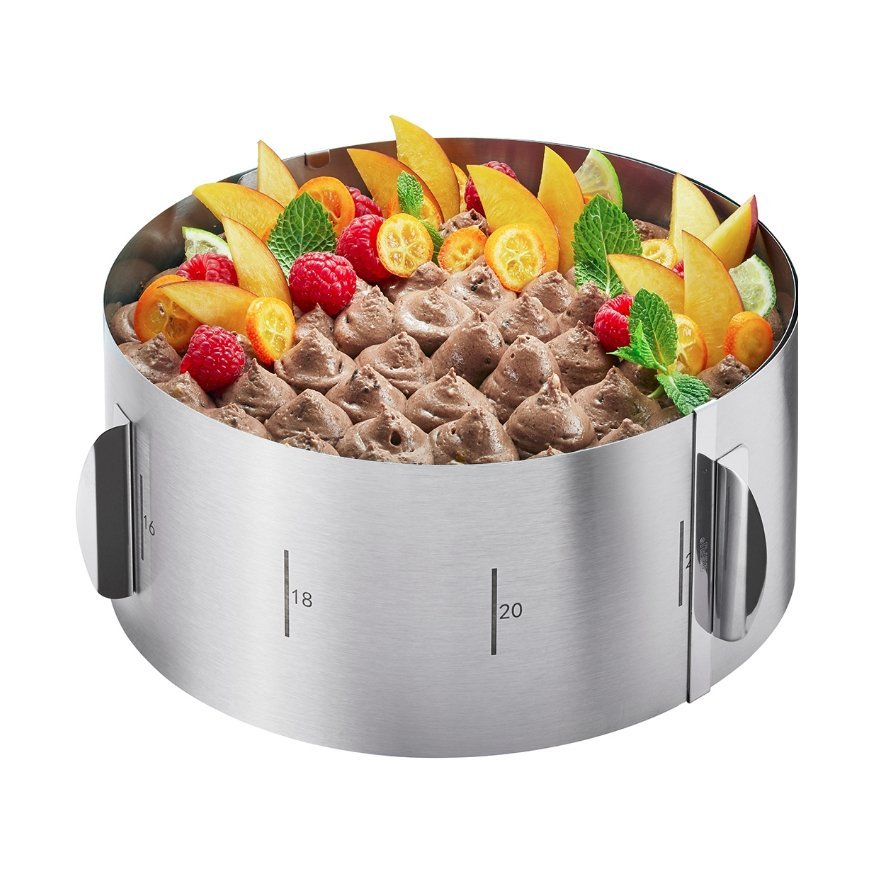 GEFU Tortenring TONDO Ruostumaton teräs 1 kpl – 2