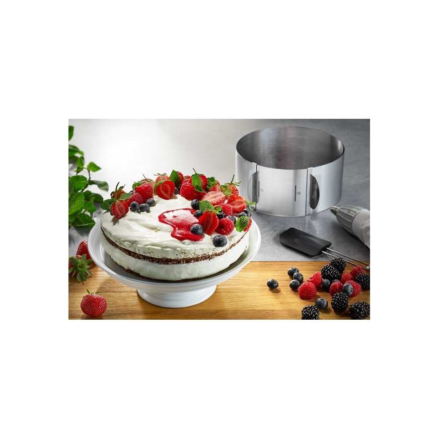 GEFU Tortenring TONDO Ruostumaton teräs 1 kpl – 3