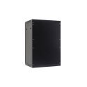 Netrack 019-180-645-022 rack cabinet 18U Wall mounted rack Black Netrack 019-180-645-022 rack cabinet 18U Wall mounted rack Black