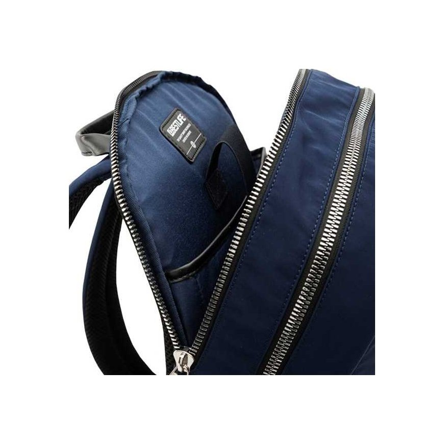 Backpack na notebook 14.1", Jade, blue, polyester, Bestlife – 4