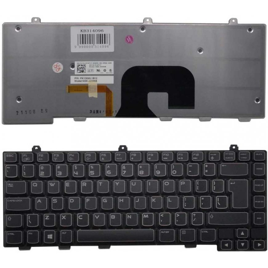 DELL Keyboard DELL Alienware: M14X UI