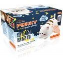 Media-Tech POKKY Happy Kitty - Silicone, multicolored night lamp with rechargeable battery. Control by tapping or with the remot