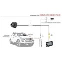 DALI Naktinio matymo sistema automobiliui - termovizorinė kamera ir 7" CCTV monitorius atsparus vandeniui