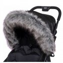 Cottonmoose Foxy - universal collar / futerko na budkę do wórzyka | Silver Cottonmoose Foxy - universal collar / futerko na budkę do wórzyka | Silver
