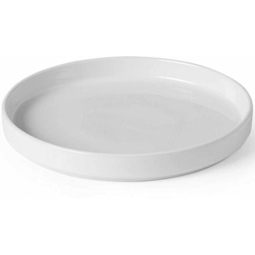 Hendi Talerz su wysokim rantem OSLO balta 200 x 25 mm - komplektas 6 vnt.