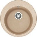 Granite sink Franke Ronda, ROG 610-41, plug valve, brownish yellow Granite sink Franke Ronda, ROG 610-41, plug valve, brownish yellow