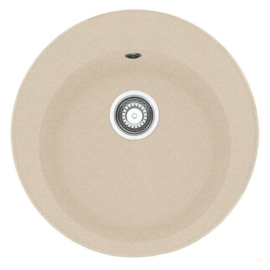 Granitinė plautuvė Franke Ronda, ROG 610-41, užkemšamas ventilis, rusvai gelsvas – 2
