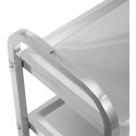 Royal Catering Cart kelnerski cateringowy do serwowania 3 półki 69 x 34 cm do 81 kg Royal Catering Cart kelnerski cateringowy do serwowania 3 półki 69 x 34 cm do 81 kg