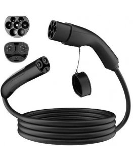 Hismart Electric car charging cable Tesla NACS - Type 2, 32A, 7.2kW, 1-phase, 5m
