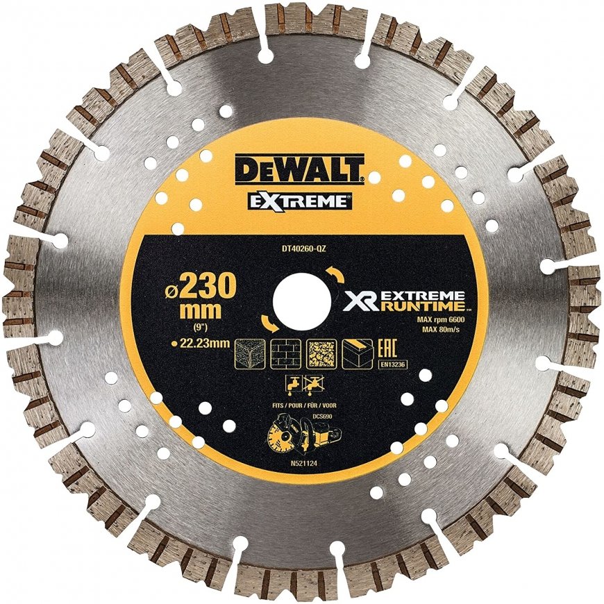 DeWALT DT40260-QZ leņķa slīpmašīnas aksesuārs Griešanas