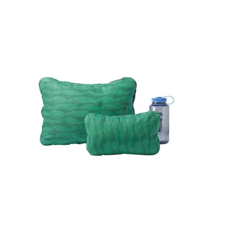 Thermarest Therm-a-rest Compressible Pillow Cinch Regular - Blue with mushrooms (Fun Guy Print) – 5