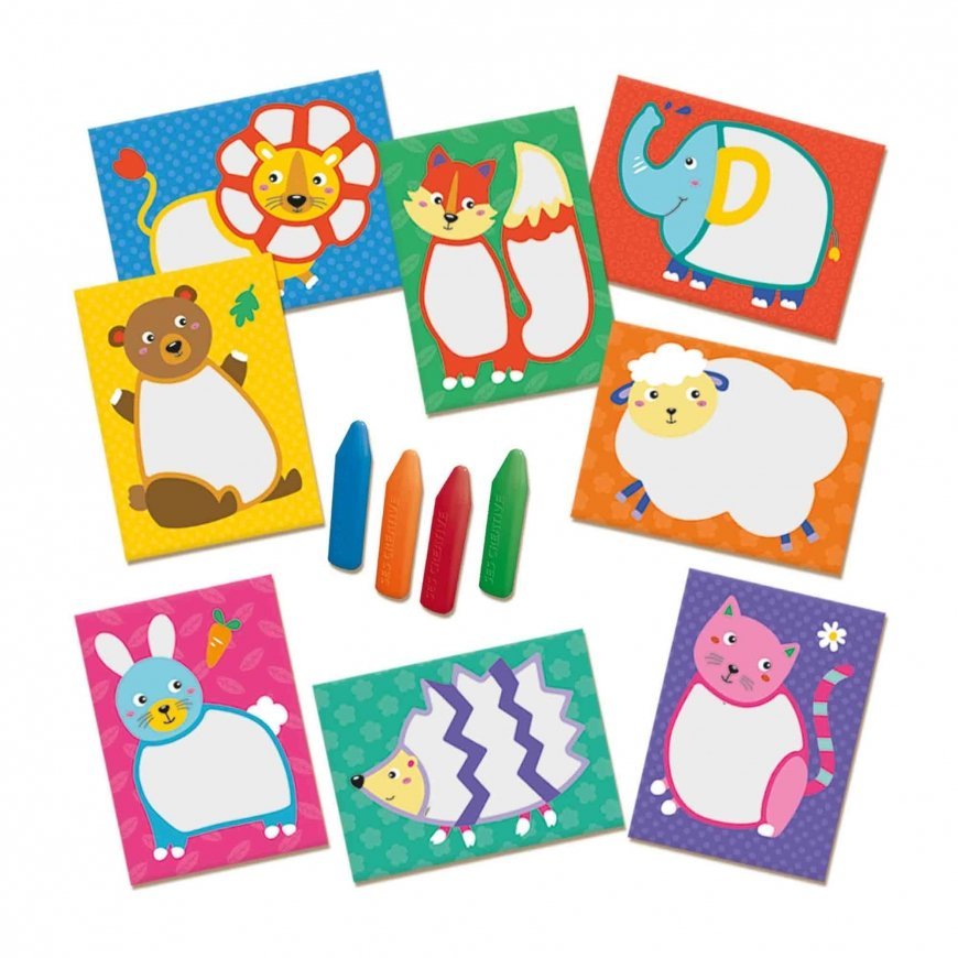 SES Creative My First crayons - Animal cards – 2