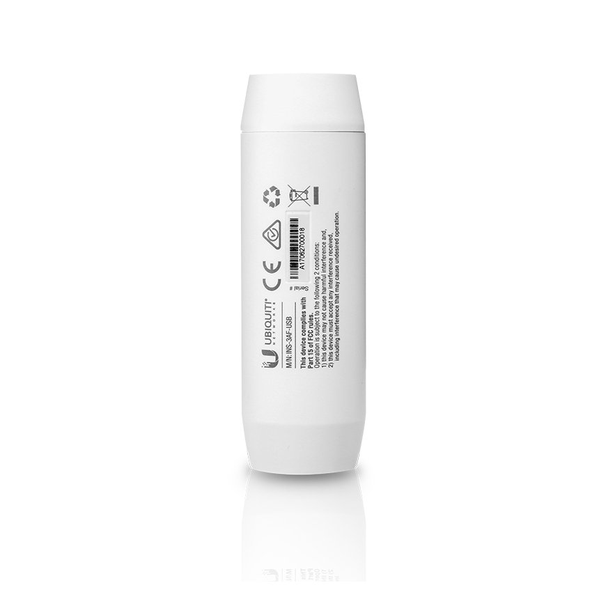 Ubiquiti INS-3AF-USB PDA/mobīlo telefonu lādētājs Universāls Balts PoE – 3