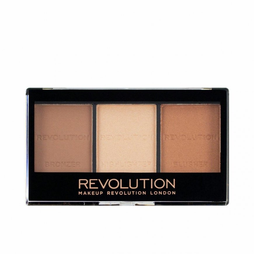 Bronzantas "Revolution Make Up Ultra Sculpt ir Contour Ultra Light-Medium C04 11g
