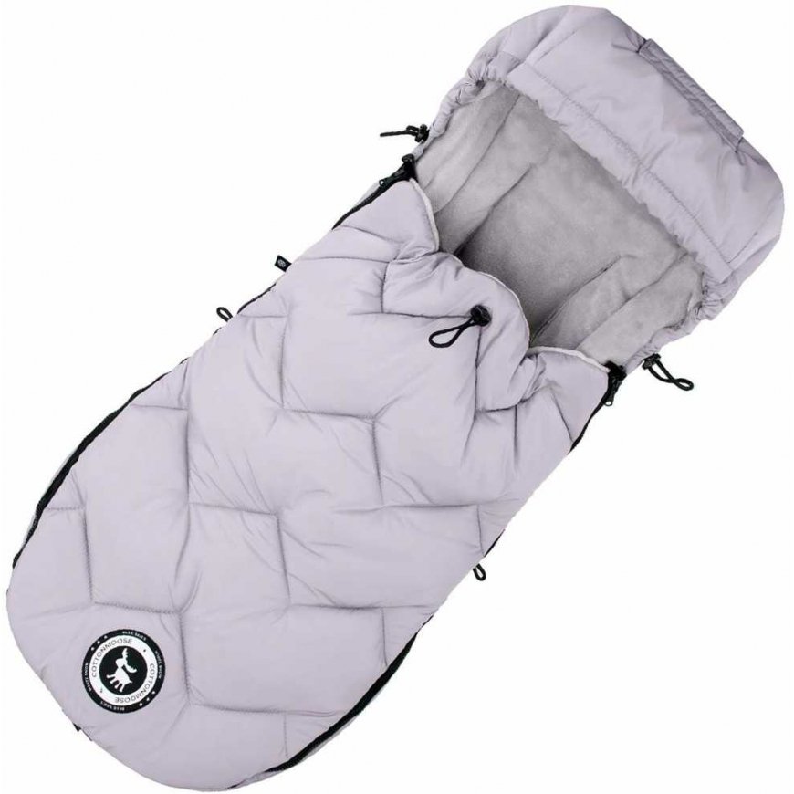 Cottonmoose Arctic - śpiworek 2w1 jesienno zimowy | Gray