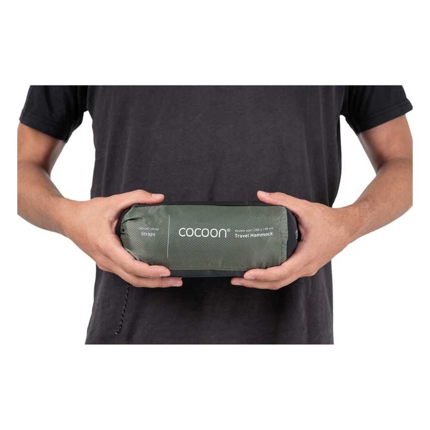 Hammock Cocoon Travel Hammock Set Double Size - Khaki (Khaki) – 4