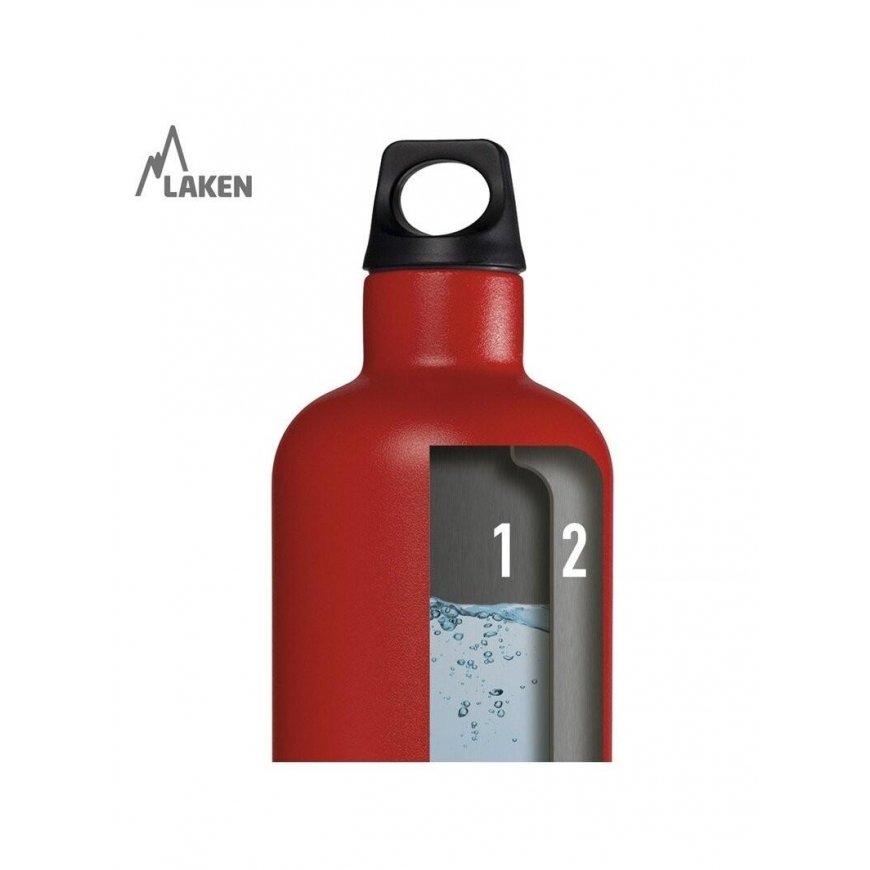 Gertuvė Laken Thermo Futura 0,5 l - Chaki (Khaki) – 4