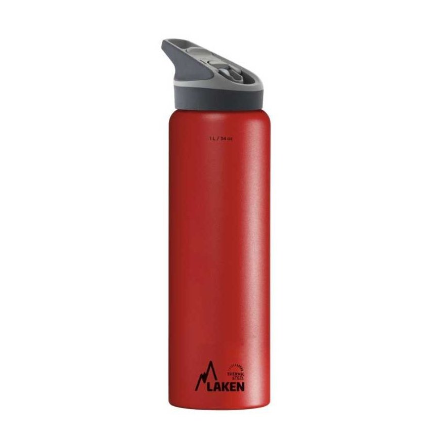 Thermos Laken St. Steel Thermo Bottle - 1l - Red – 3