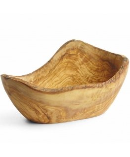 Hendi Miska dekoracyjna ozdobna su drewna oliwnego 300 x 190 x 110 mm