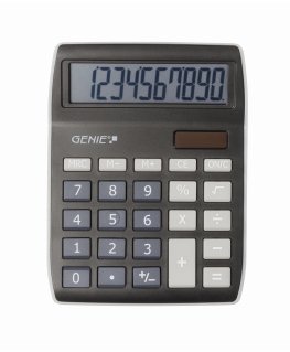Genie 840 BK calculator Desktop Display Black, Grey