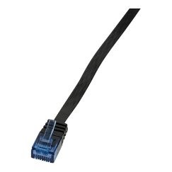 LogiLink 2m Cat6 U/UTP RJ45 networking cable Black U/UTP (UTP)