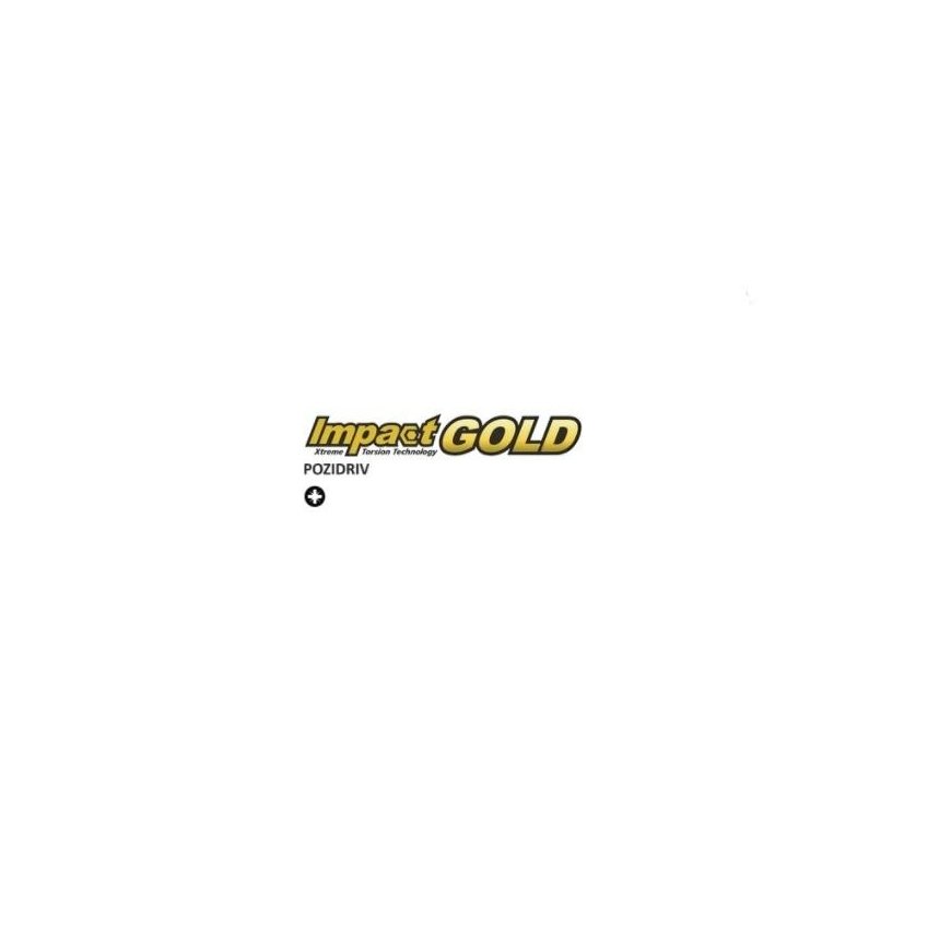 dvigubas smūginis antgalis Pozidriv PZ1/150mm, IMPACT GOLD MAKITA [B-45272] – 2