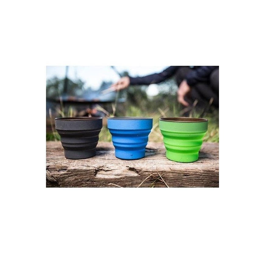 Squeeze cup Lifeventure Silicone Ellipse FlexiMug - Electric