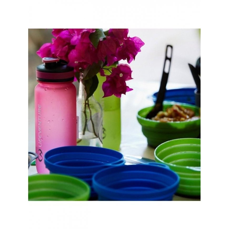 Squeeze cup Lifeventure Silicone Ellipse FlexiMug - Electric – 4