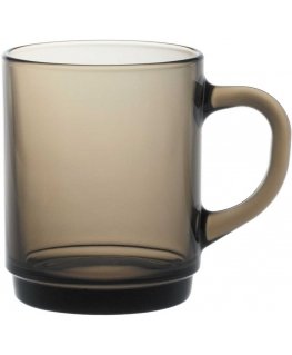 Szklanka su uchem Duralex VERSAILLES SEPIA 260 ml ruda - komplektas 6 vnt.
