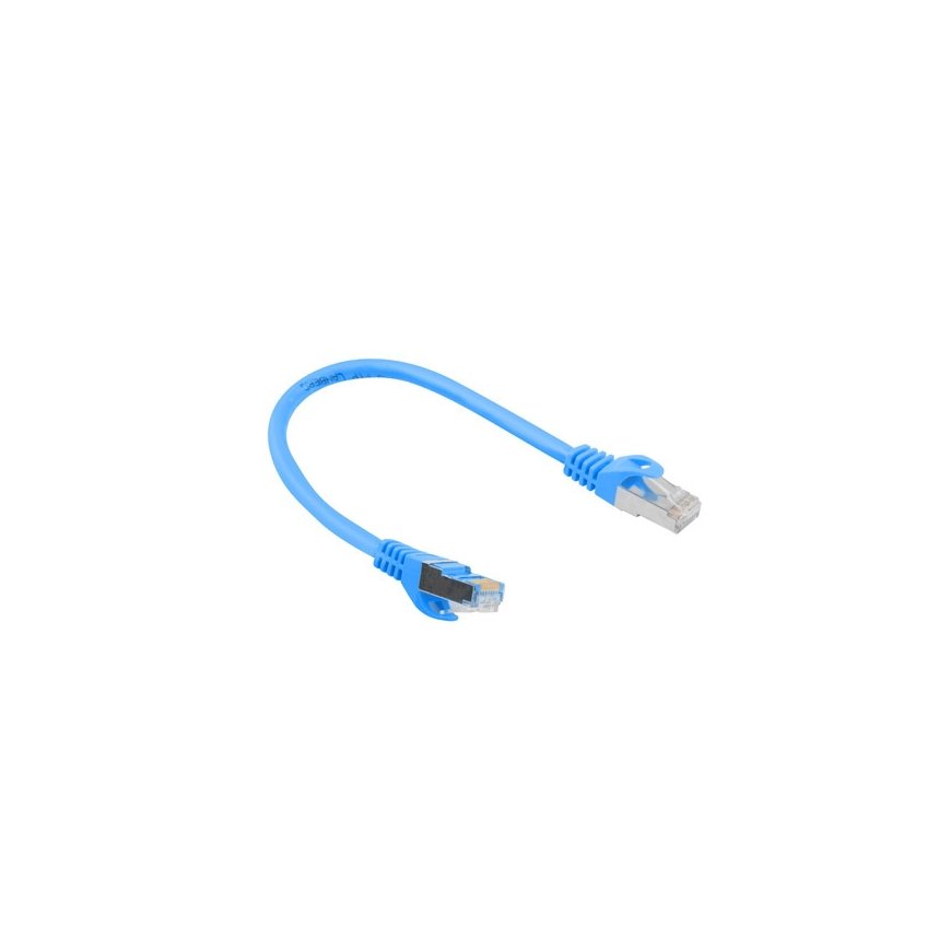 Lanberg PCF6-10CC-0025-B verkkokaapeli Sininen 0,25 m Cat6 F/UTP (FTP) – 2