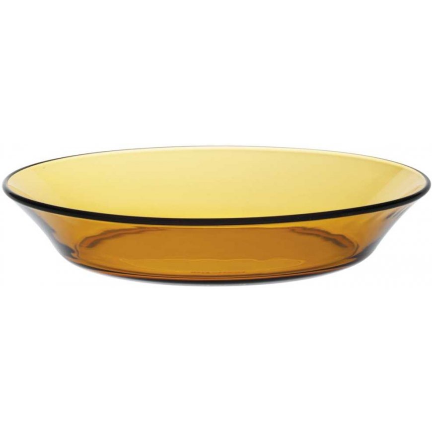 Talerz deep Duralex LYS AMBER orange 195 x 35 mm - set of 6 pcs. – 3