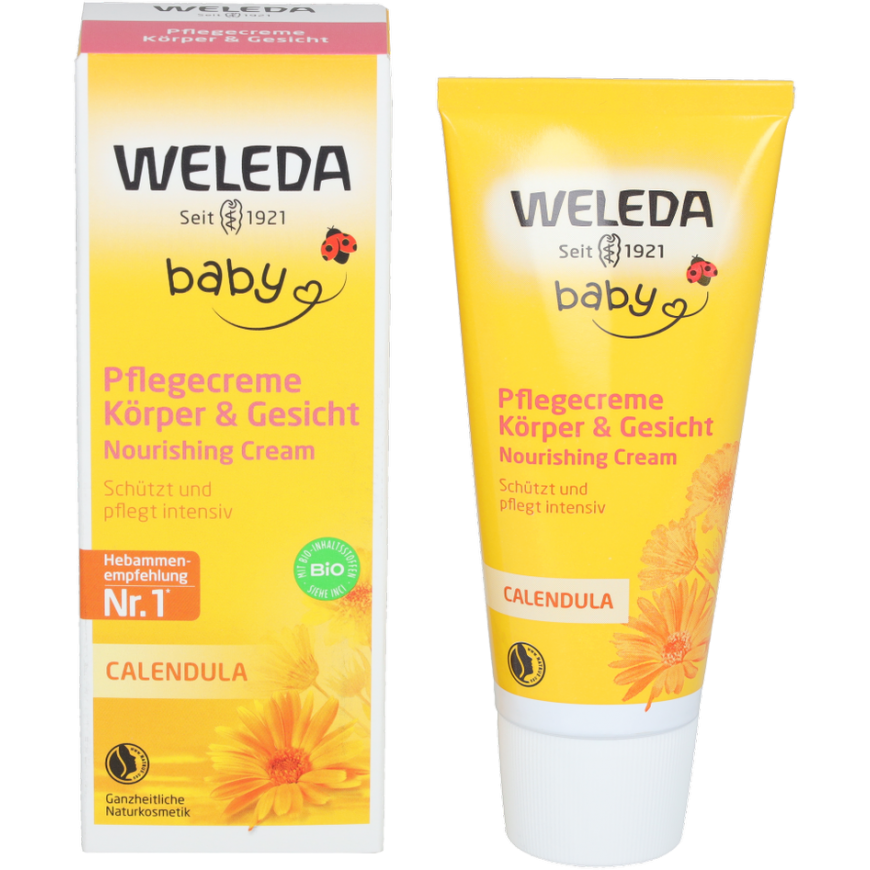 Weleda Calendula maitininantis Baby Kreminis 75 – 2