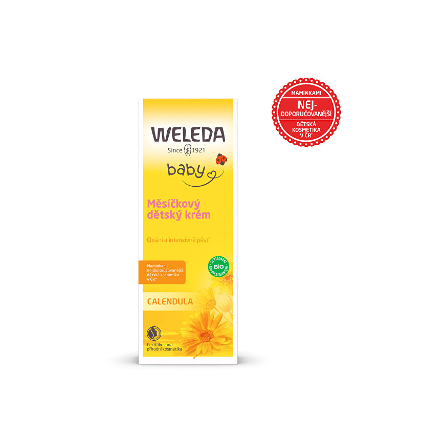 Weleda Calendula maitininantis Baby Kreminis 75 – 4