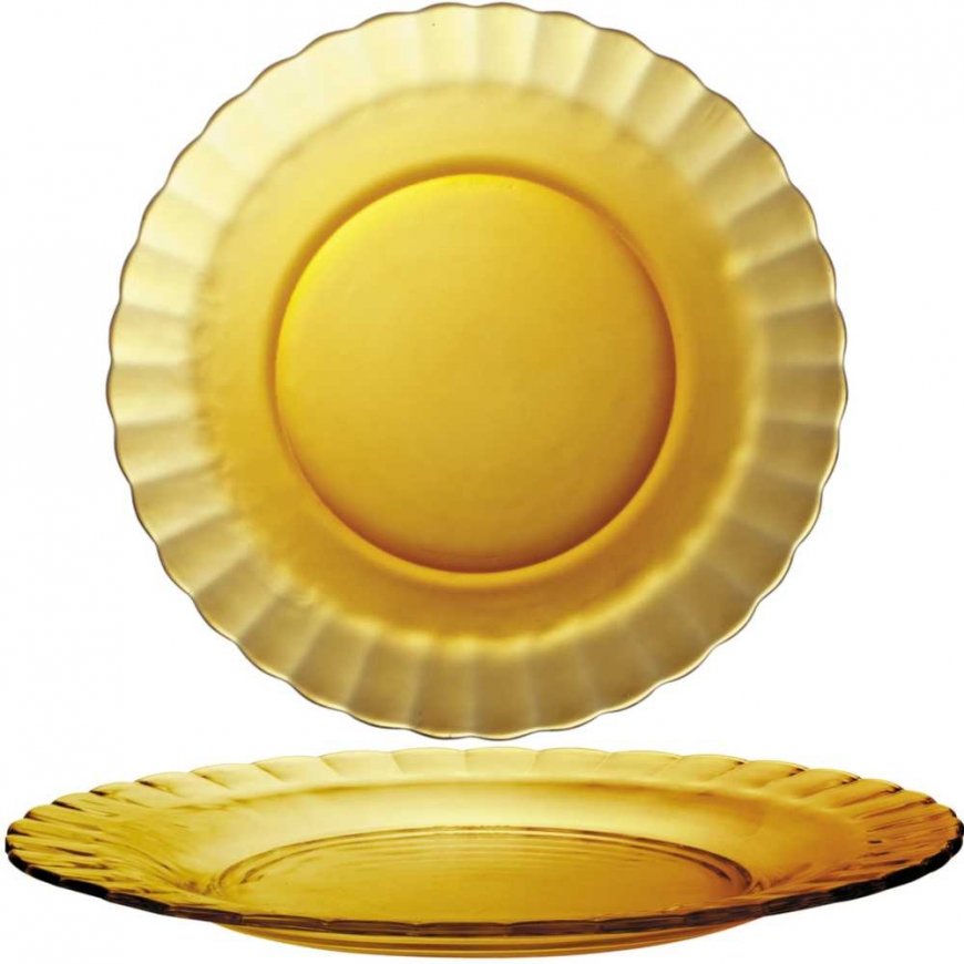 Duralex Talerz płytki Duralex PICARDIE AMBER