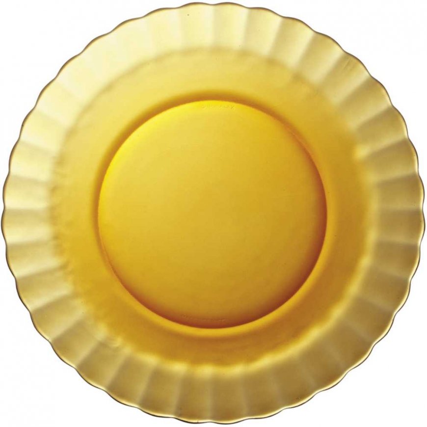 Talerz płytki Duralex PICARDIE AMBER orange 230 x 20 mm - set of 6 pcs. – 2