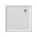 Cast shower tray Ravak Perseus Pro Flat, 80 white