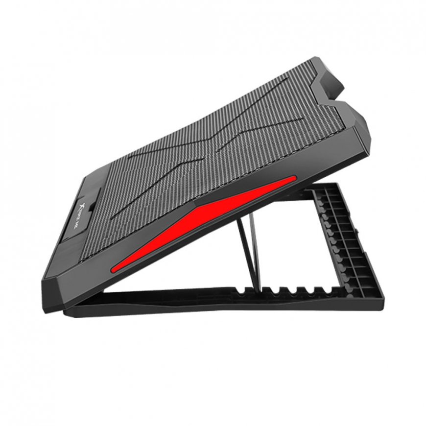 Xtrike Me FN-811 jahutusalus sülearvutile 43,2 cm (17") Must – 4