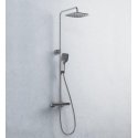 Stationary shower system Ravak 10° Free, TD F 091.00/ 150 with thermostatic faucet and shower set, chrome Stationary shower system Ravak 10° Free, TD F 091.00/ 150 with thermostatic faucet and shower set, chrome