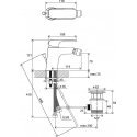 Bidė maišytuvas Ravak Flat, su dugno vožtuvu FL 055.00 chromas Bidė maišytuvas Ravak Flat, su dugno vožtuvu FL 055.00 chromas