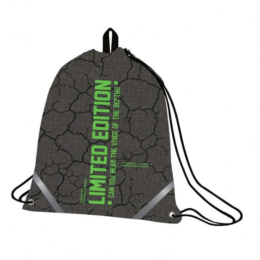 Bag for sportswear YES SB-10 Lightning, gray