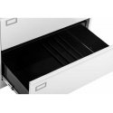 Frommstarck Metal office filing cabinet for A4/F4 document files, 4 drawers