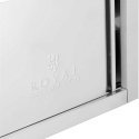 Royal Catering Maitinimo sieninė spinta su stumdomomis durimis PLIENAS 130 kg 120 x 40 x 50 cm Royal Catering Maitinimo sieninė spinta su stumdomomis durimis PLIENAS 130 kg 120 x 40 x 50 cm