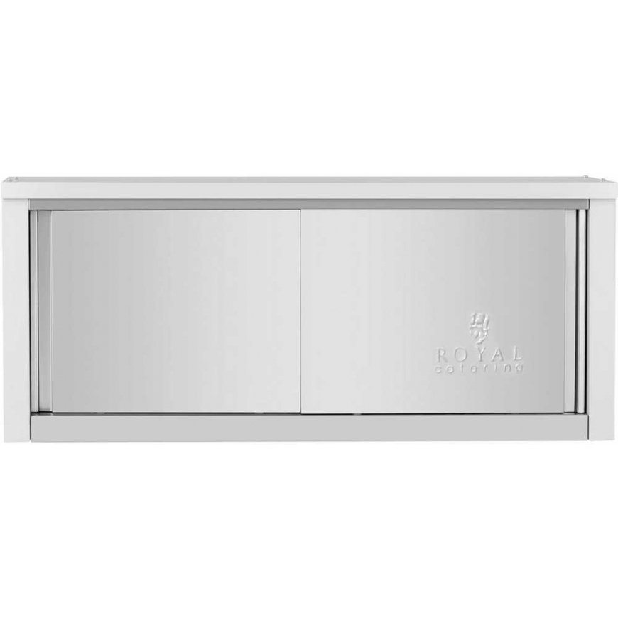 Royal Catering Food wall cabinet with sliding doors STEEL 130 kg 120 x 40 x 50 cm – 4