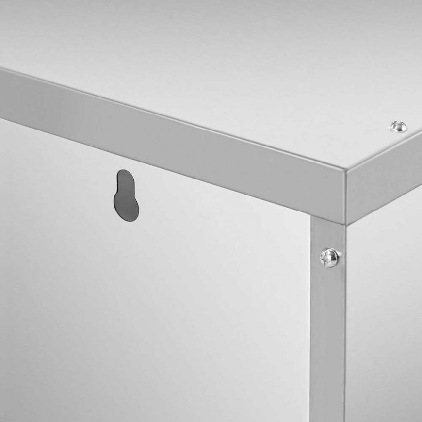 Royal Catering Food wall cabinet with sliding doors STEEL 130 kg 120 x 40 x 50 cm – 5